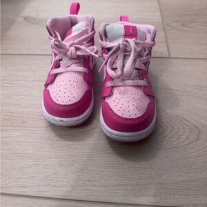 Kids Nike Pink Jordan